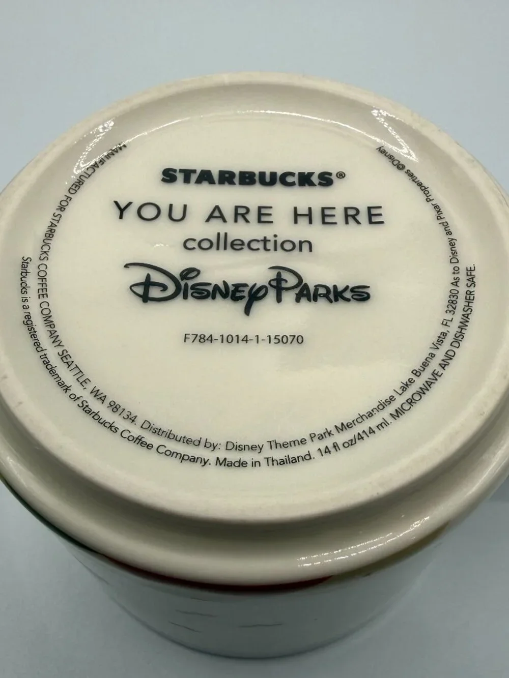 Disney Parks Starbucks 'You Are Here' California Mug